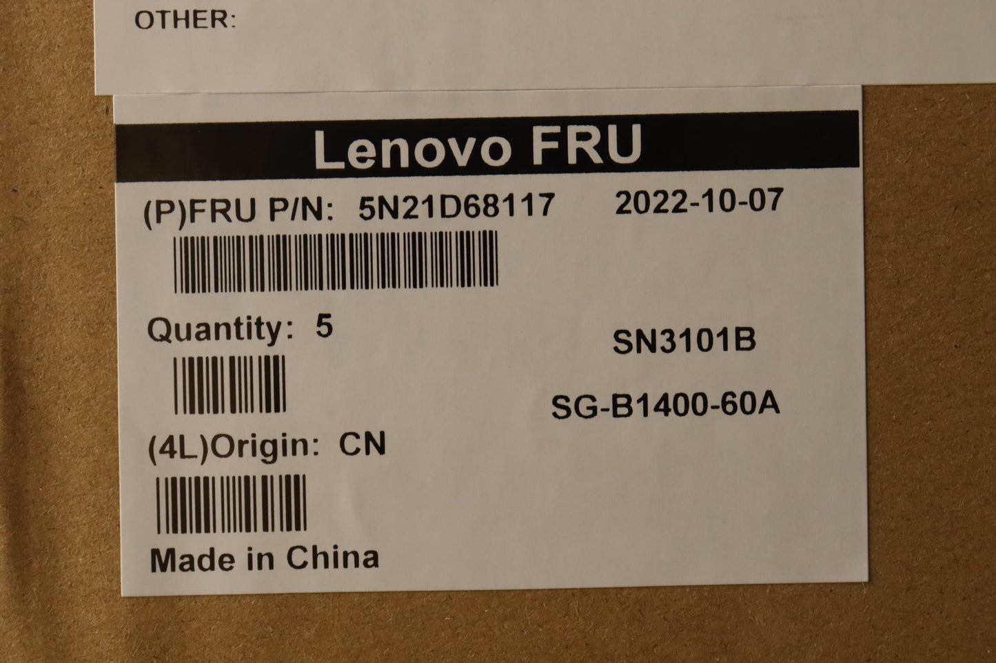 Lenovo Nb_Kyb Cs22 Fl Top,Bk-Bl,Ltn,E - 5N21D68117