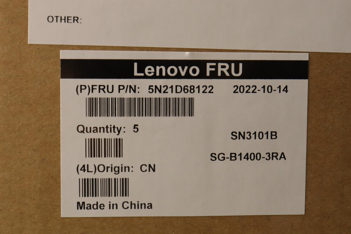 Lenovo Nb_Kyb Cs22 Fl Top,Bk-Bl,Ltn,U - 5N21D68122