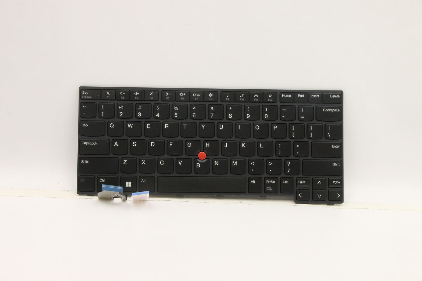 Lenovo Keyboard Internal, USA English, Non-Backlight, Black - 5N21D68123