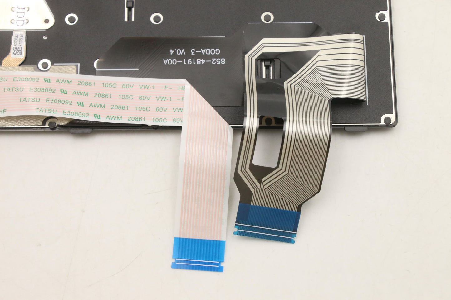 Lenovo Keyboard Internal, USA English, Non-Backlight, Black - 5N21D68123