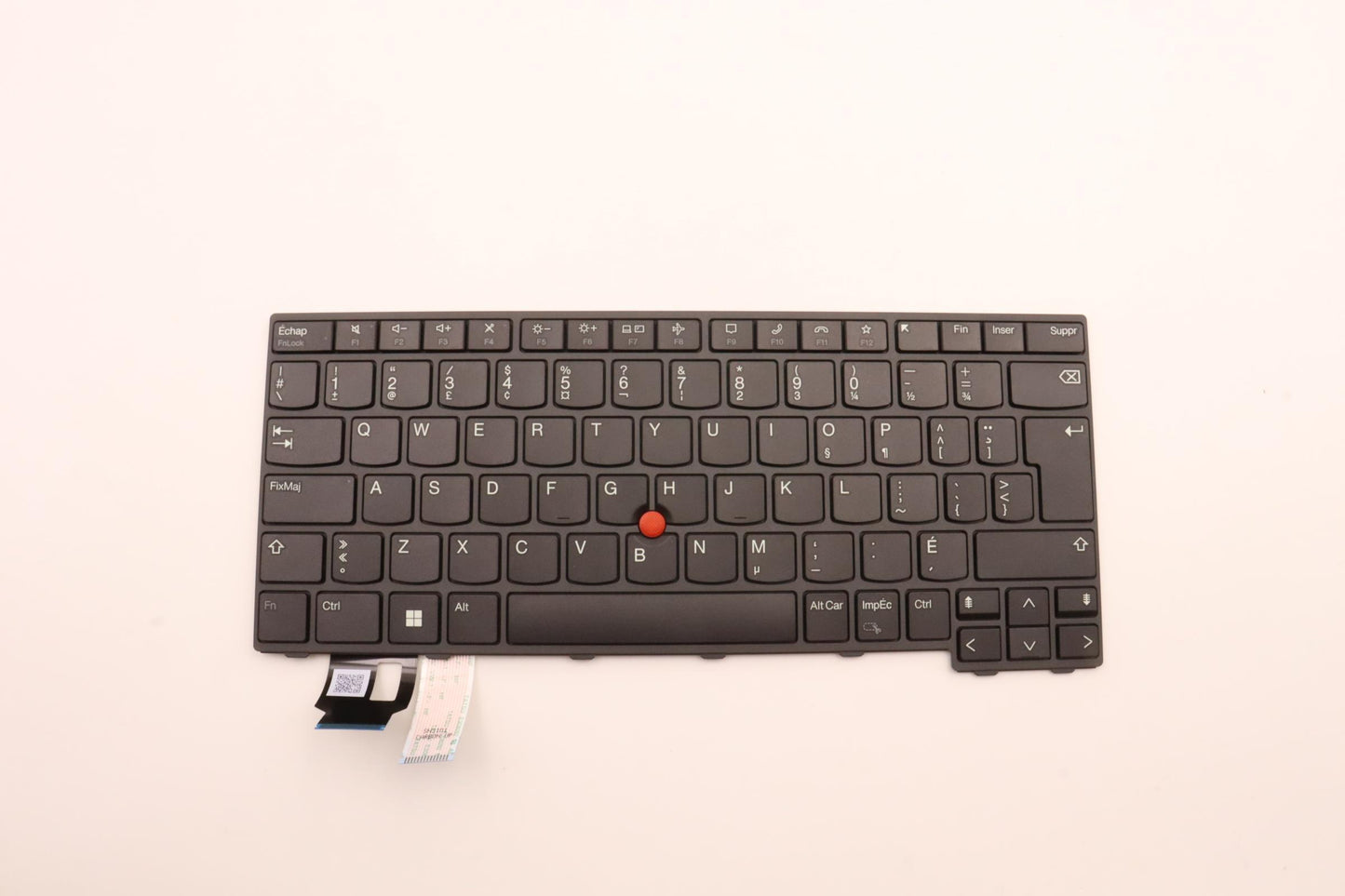 Lenovo Keyboard, Canadian French, Black, Non-Backlit - 5N21D68125