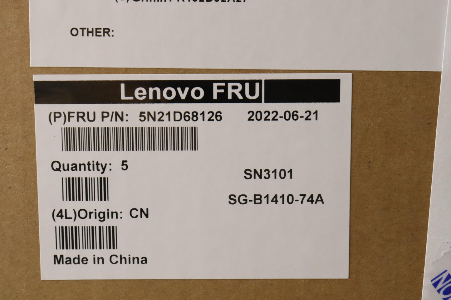 Lenovo Nb_Kyb Cs22 Fl Top,Bk-Nbl,Ltn, - 5N21D68126