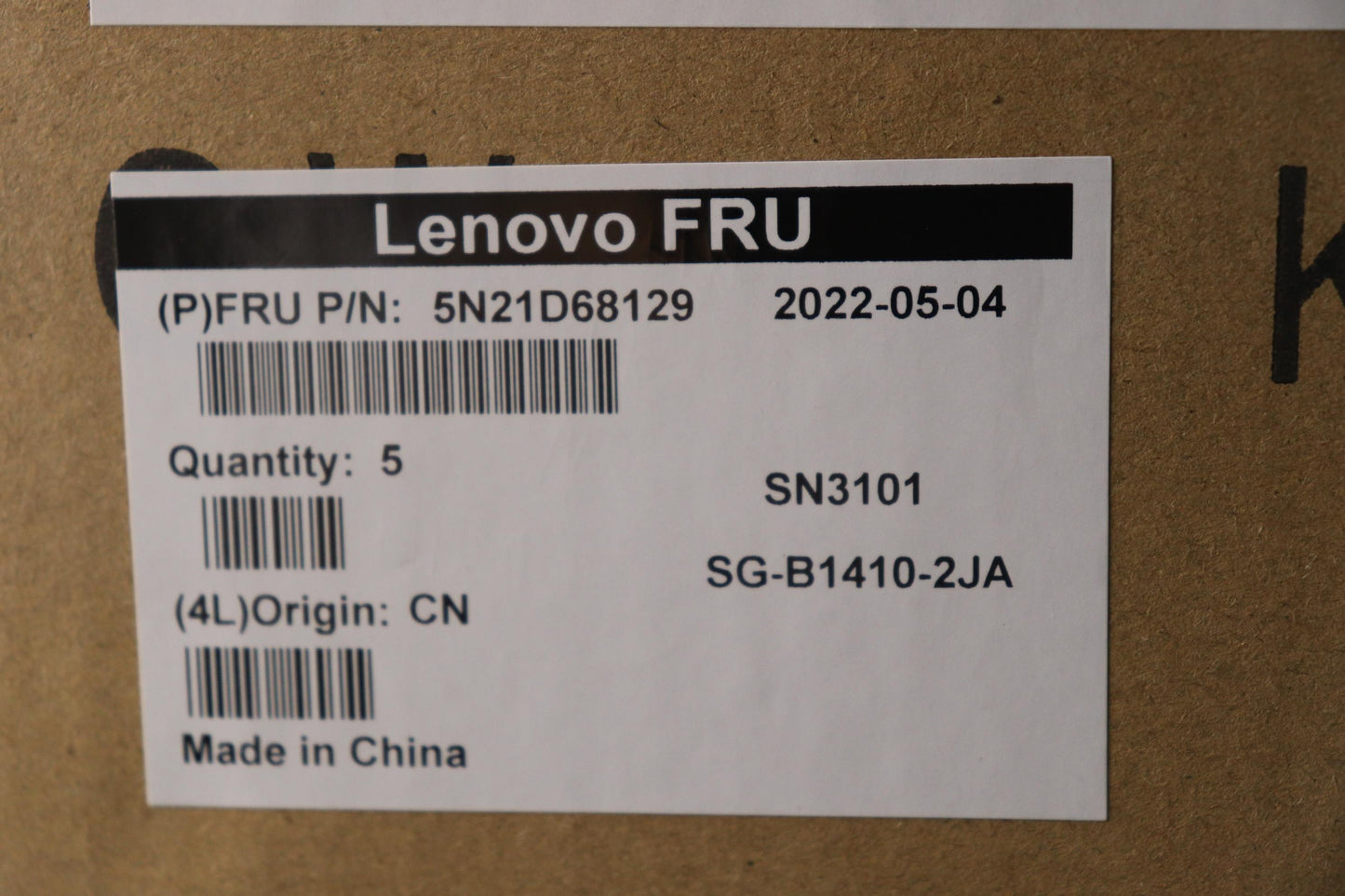 Lenovo Nb_Kyb Cs22 Fl Top,Bk-Nbl,Ltn, - 5N21D68129