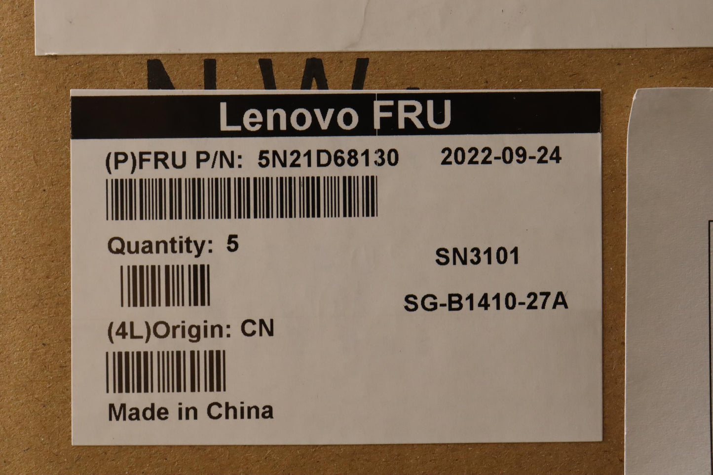 Lenovo Nb_Kyb Cs22 Fl Top,Bk-Nbl,Ltn, - 5N21D68130