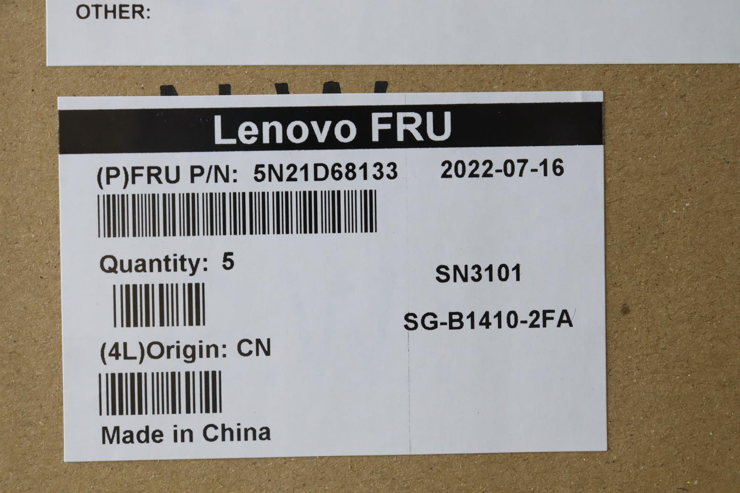 Lenovo Nb_Kyb Cs22 Fl Top,Bk-Nbl,Ltn, - 5N21D68133