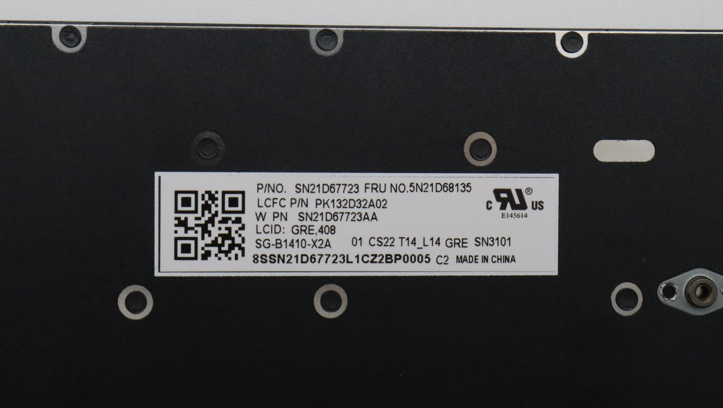Lenovo Nb_Kyb Cs22 Fl Top,Bk-Nbl,Ltn, - 5N21D68135