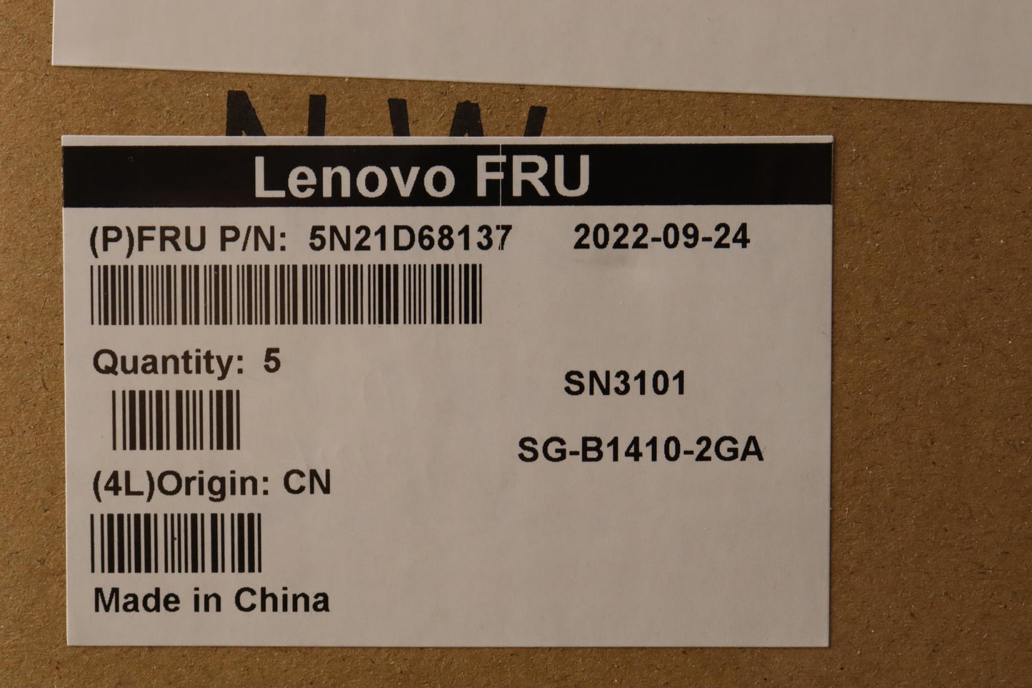 Lenovo Nb_Kyb Cs22 Fl Top,Bk-Nbl,Ltn, - 5N21D68137
