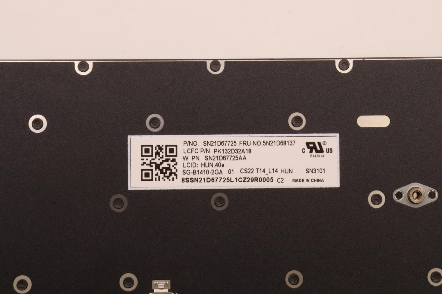 Lenovo Nb_Kyb Cs22 Fl Top,Bk-Nbl,Ltn, - 5N21D68137