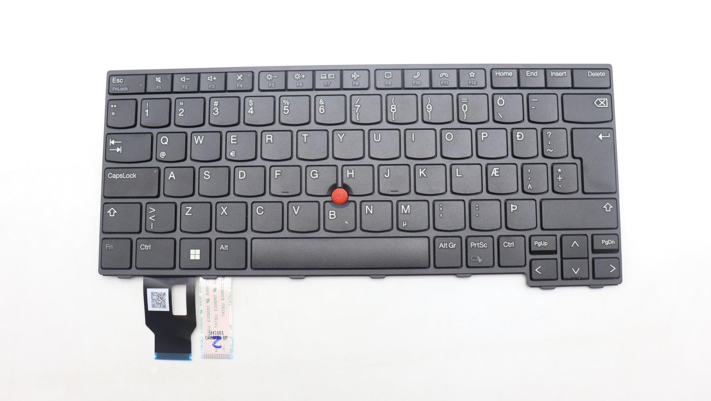 Lenovo Nb_Kyb Cs22 Fl Top,Bk-Nbl,Ltn, - 5N21D68138