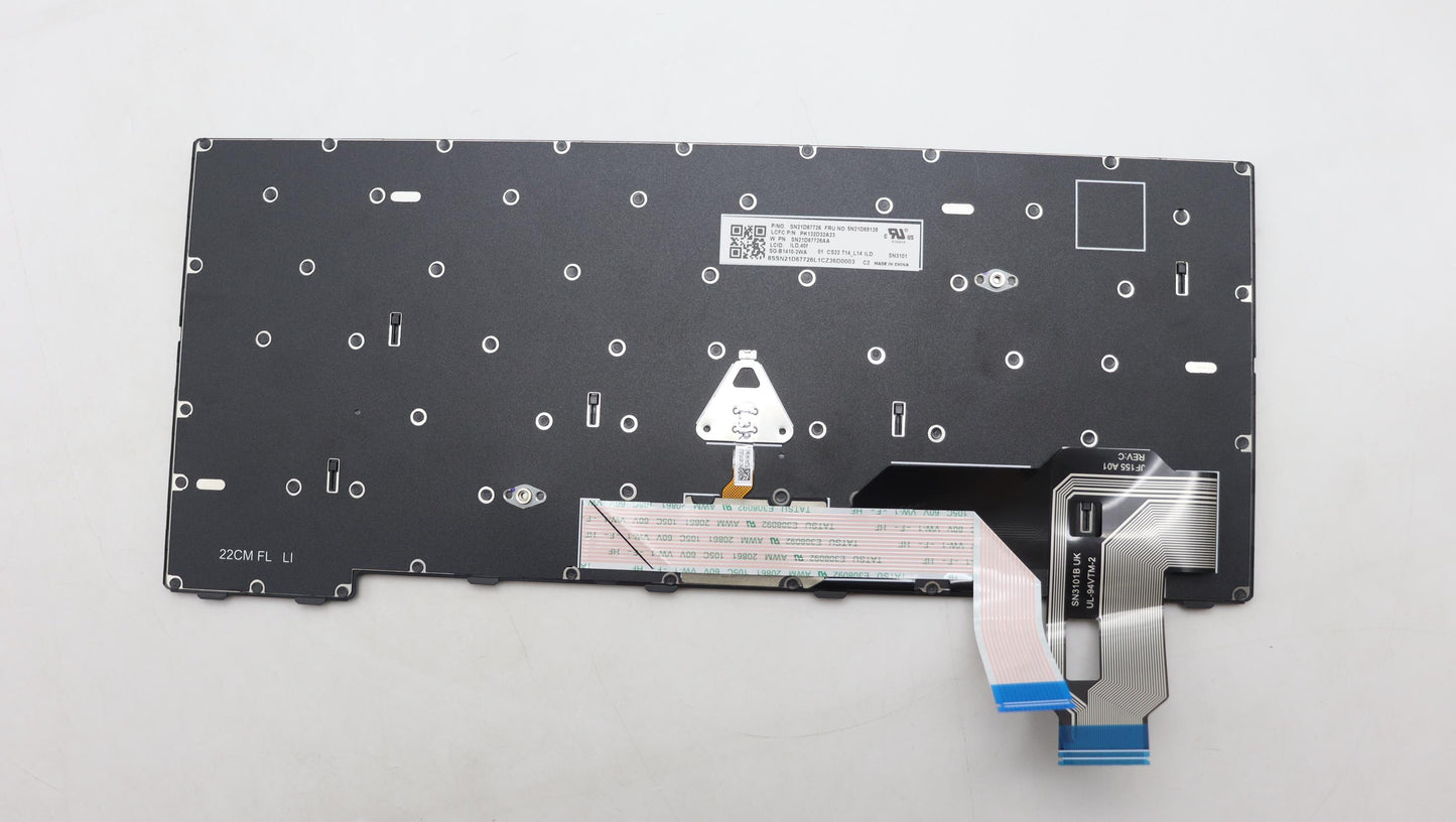 Lenovo Nb_Kyb Cs22 Fl Top,Bk-Nbl,Ltn, - 5N21D68138