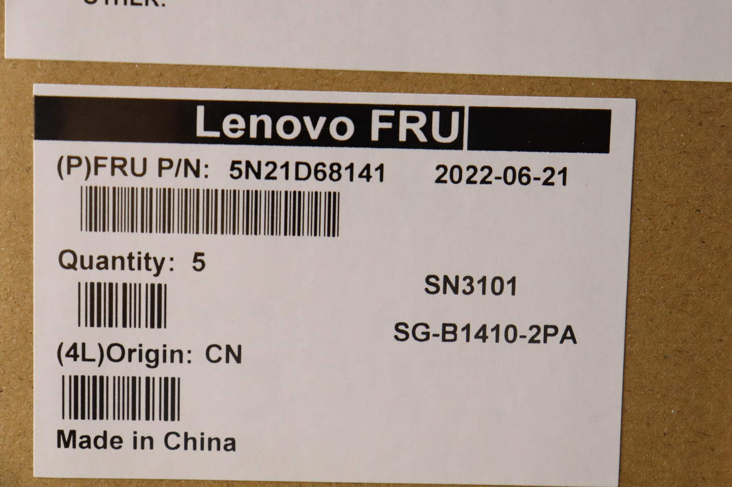 Lenovo Nb_Kyb Cs22 Fl Top,Bk-Nbl,Ltn, - 5N21D68141