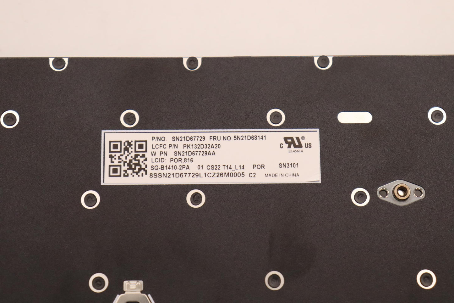 Lenovo Nb_Kyb Cs22 Fl Top,Bk-Nbl,Ltn, - 5N21D68141