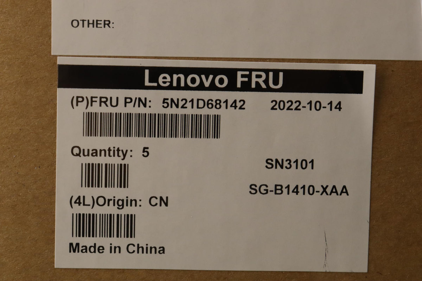 Lenovo Nb_Kyb Cs22 Fl Top,Bk-Nbl,Ltn, - 5N21D68142