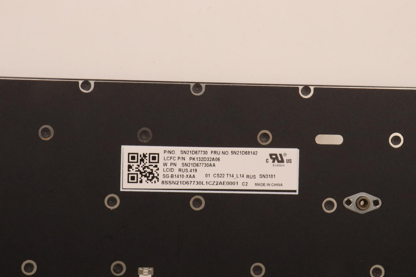 Lenovo Nb_Kyb Cs22 Fl Top,Bk-Nbl,Ltn, - 5N21D68142