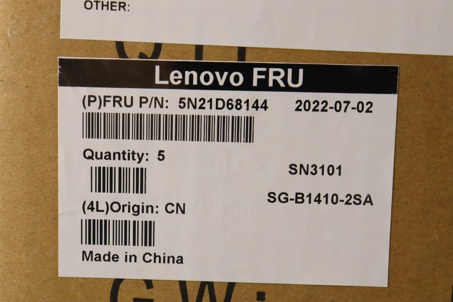 Lenovo Nb_Kyb Cs22 Fl Top,Bk-Nbl,Ltn, - 5N21D68144