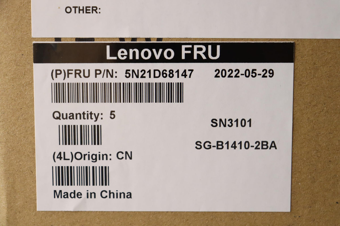 Lenovo Nb_Kyb Cs22 Fl Top,Bk-Nbl,Ltn, - 5N21D68147
