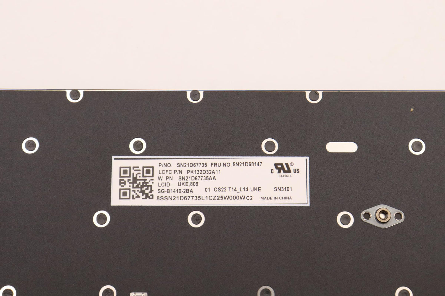 Lenovo Nb_Kyb Cs22 Fl Top,Bk-Nbl,Ltn, - 5N21D68147
