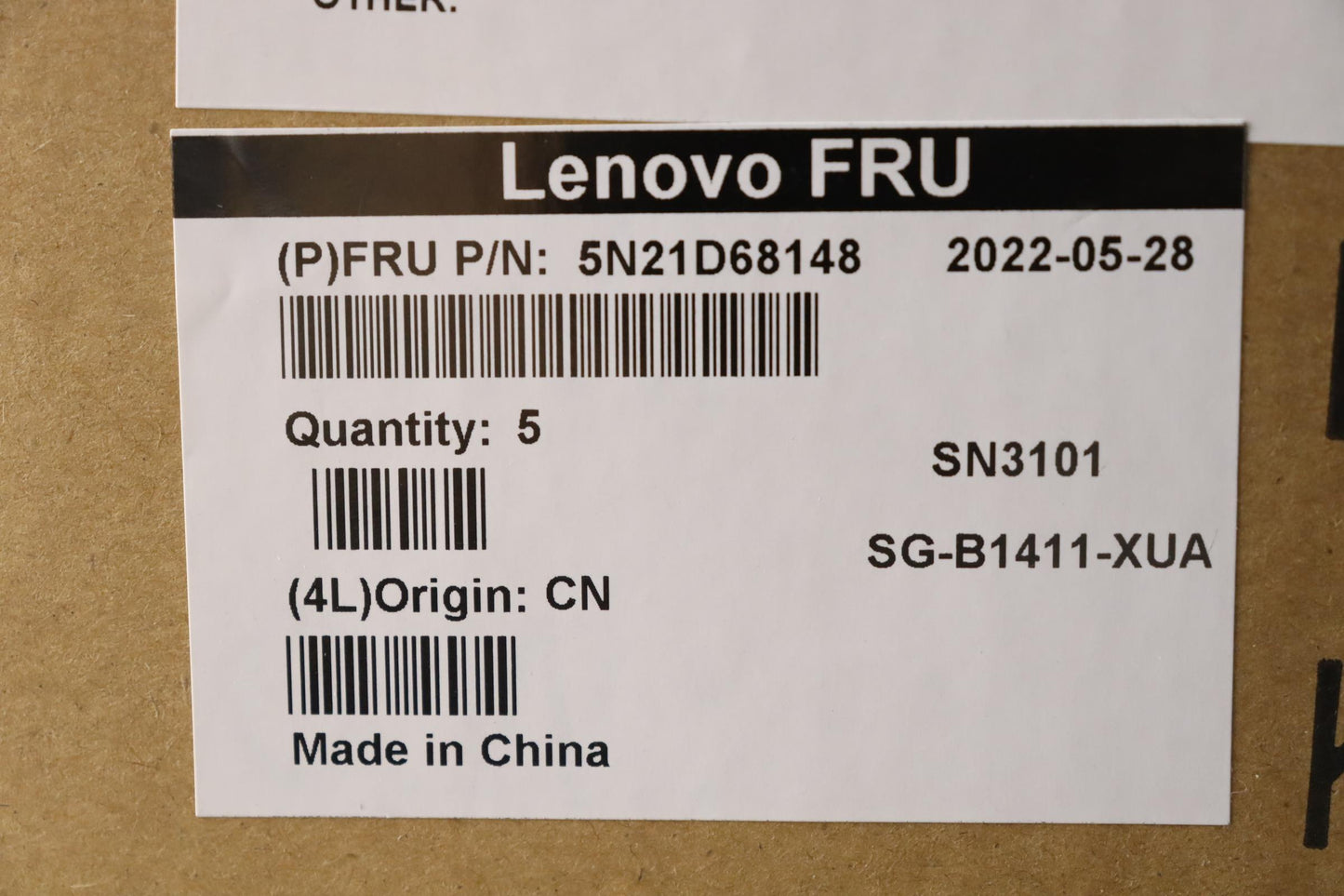 Lenovo Nb_Kyb Cs22 Fl Top,Bk-Nbl,Ltn, - 5N21D68148