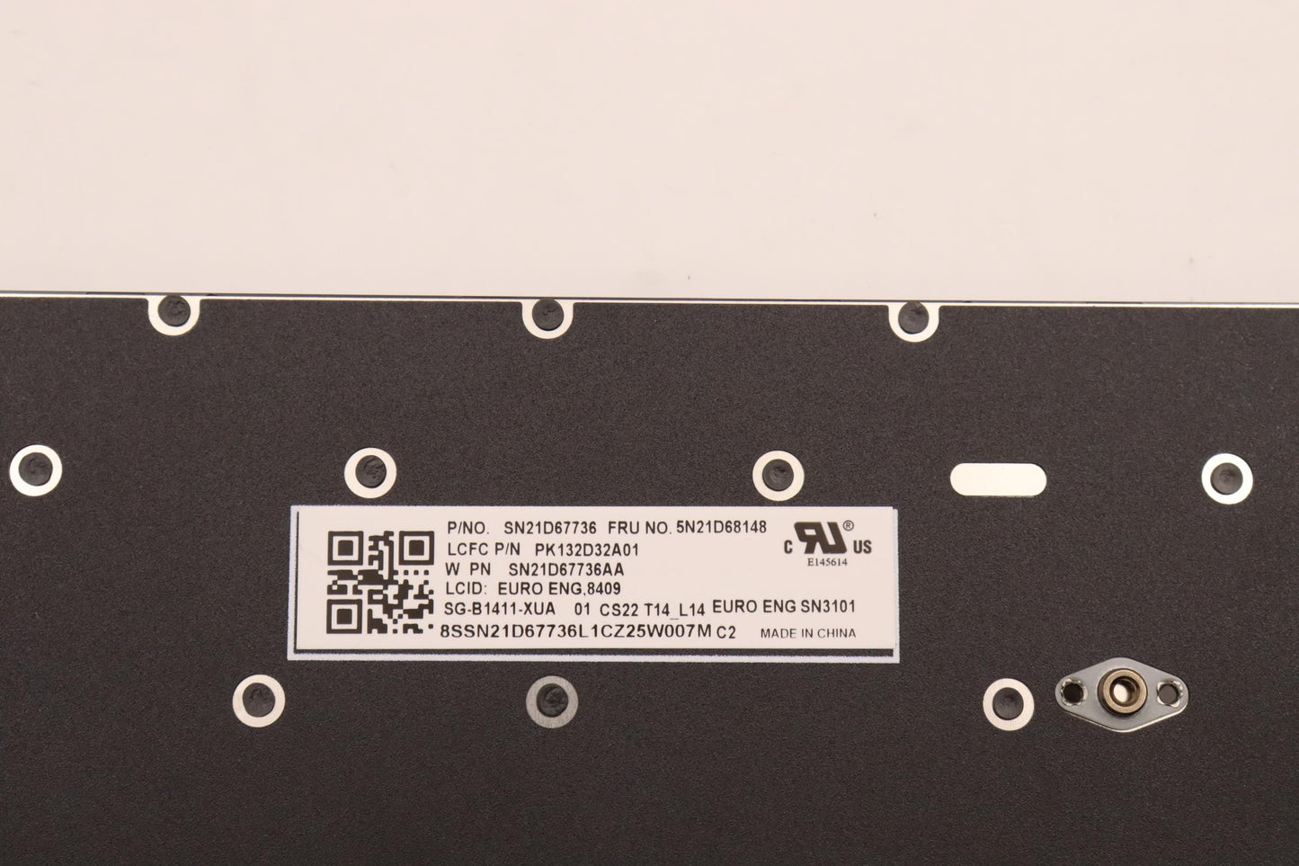 Lenovo Nb_Kyb Cs22 Fl Top,Bk-Nbl,Ltn, - 5N21D68148