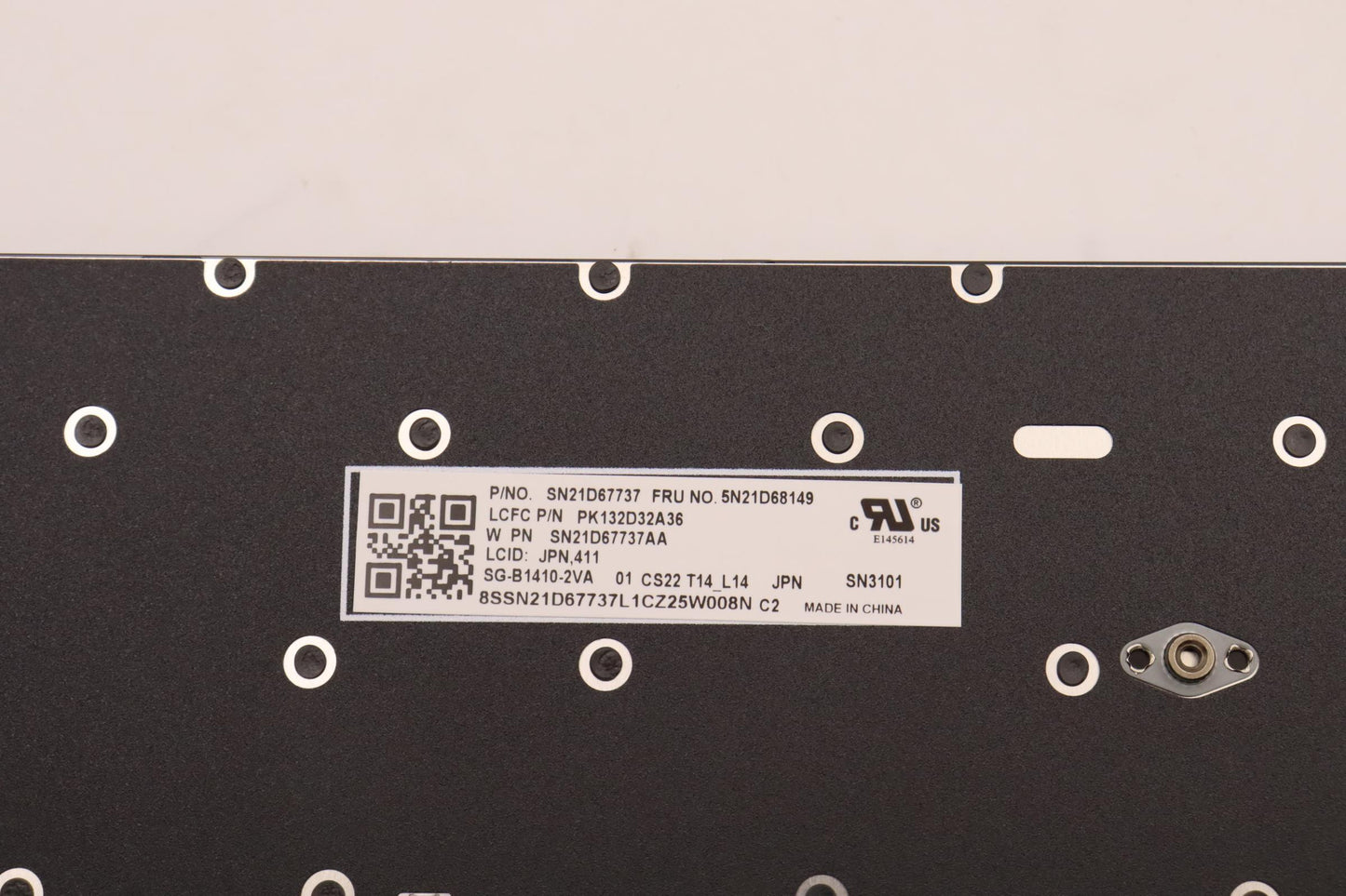 Lenovo Nb_Kyb Cs22 Fl Top,Bk-Nbl,Ltn, - 5N21D68149