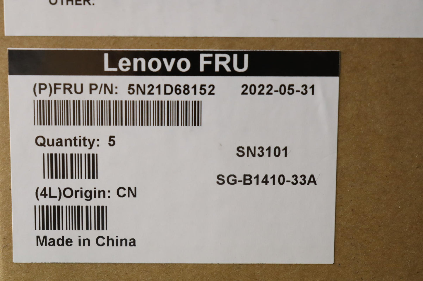 Lenovo Nb_Kyb Cs22 Fl Top,Bk-Nbl,Ltn, - 5N21D68152