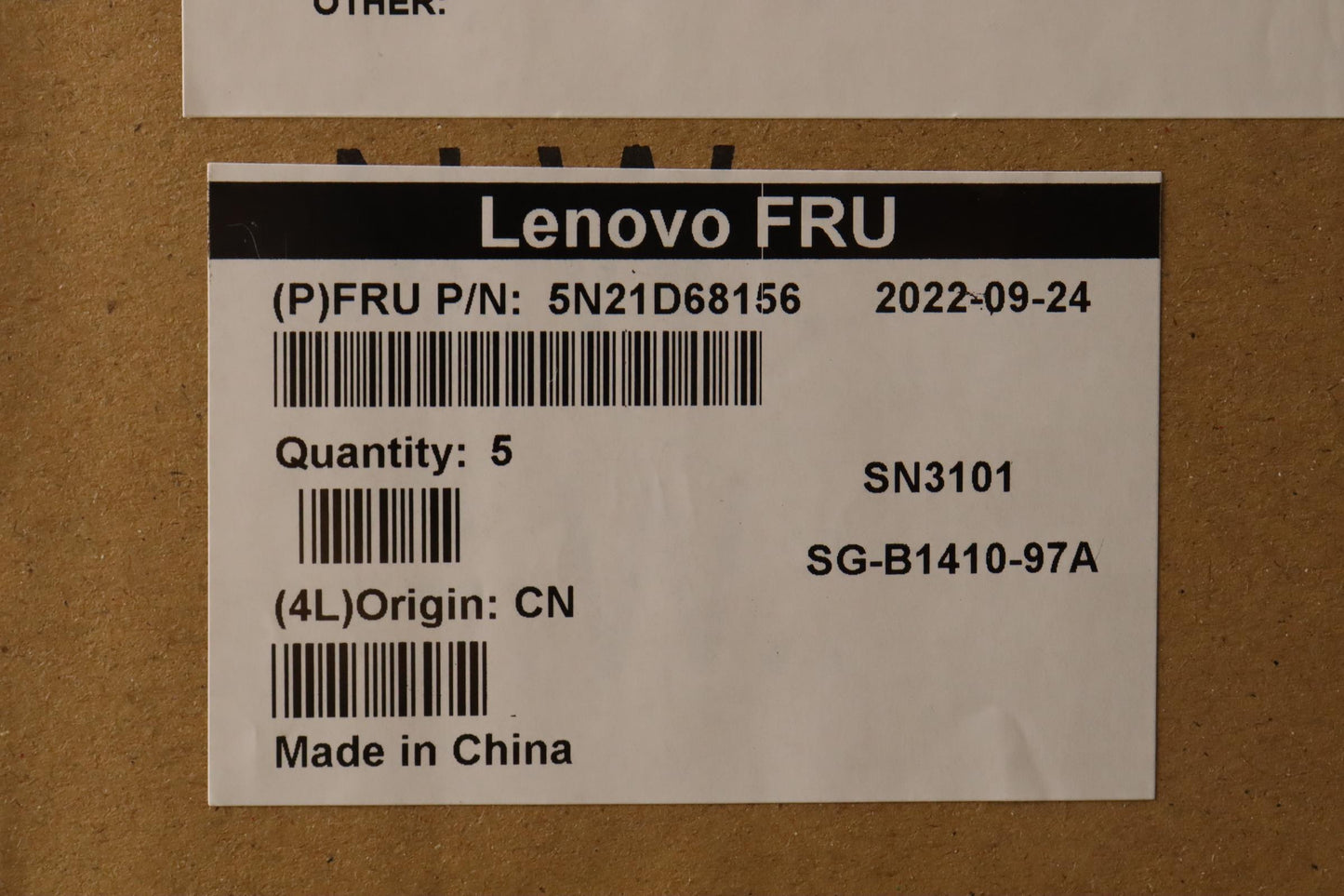 Lenovo Nb_Kyb Cs22 Fl Top,Bk-Nbl,Ltn, - 5N21D68156