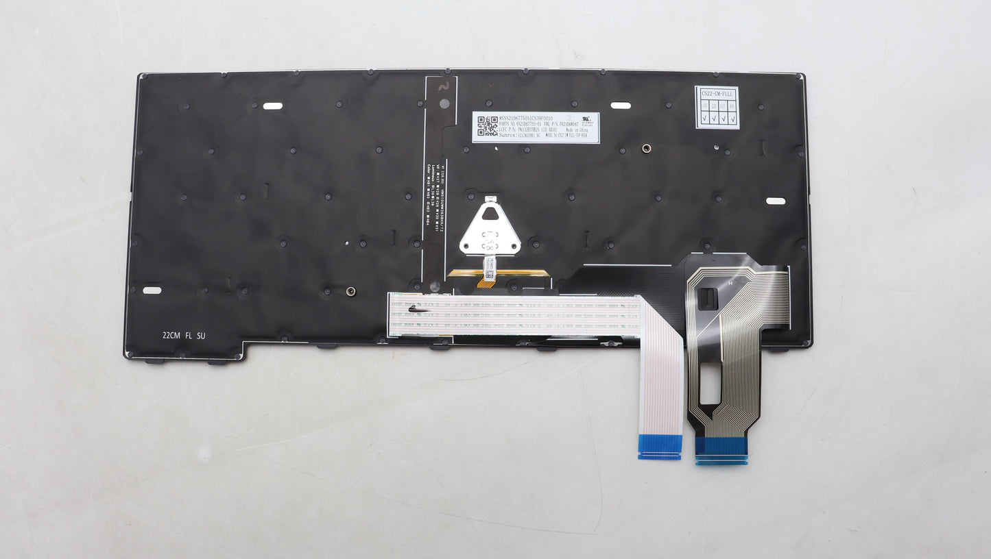 Lenovo Nb_Kyb Cs22 Fl Top,Bk-Bl,Srx,B - 5N21D68167