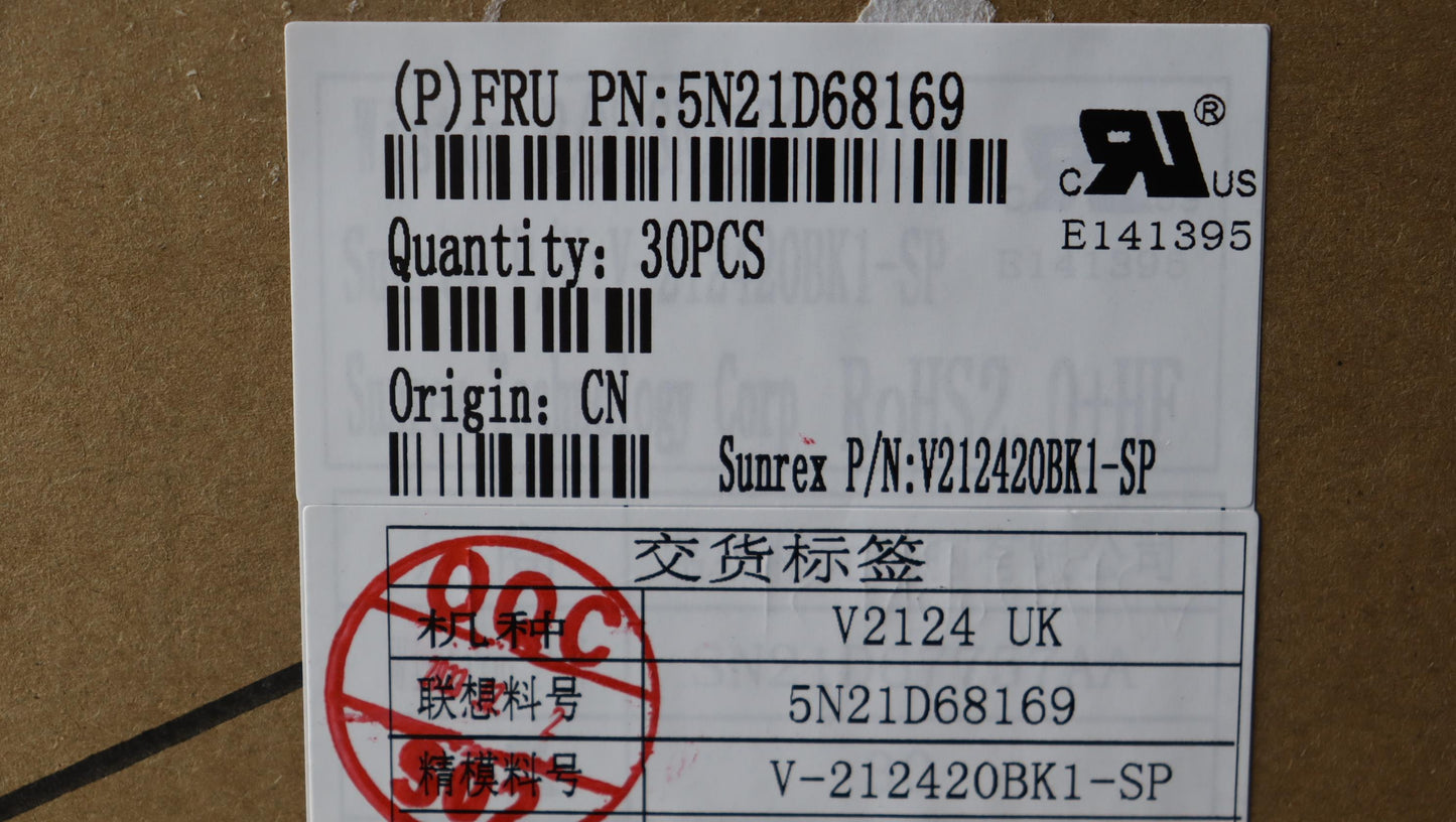 Lenovo Nb_Kyb Cs22 Fl Top,Bk-Bl,Srx,S - 5N21D68169