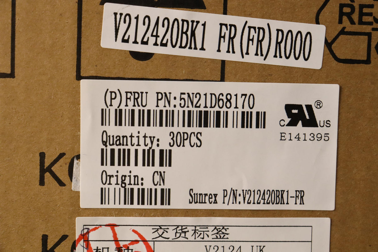 Lenovo Nb_Kyb Cs22 Fl Top,Bk-Bl,Srx,F - 5N21D68170