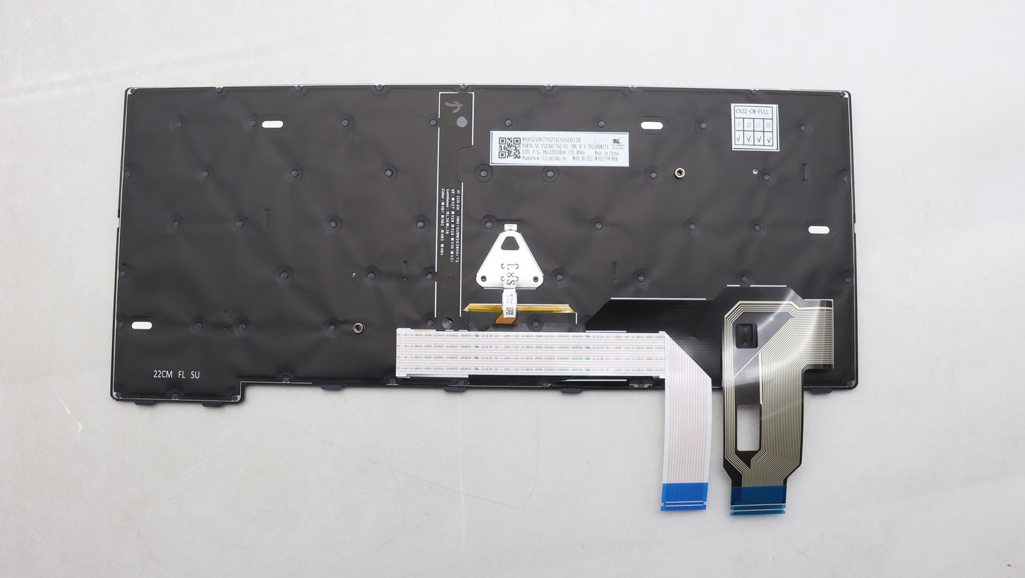 Lenovo Nb_Kyb Cs22 Fl Top,Bk-Bl,Srx,H - 5N21D68174