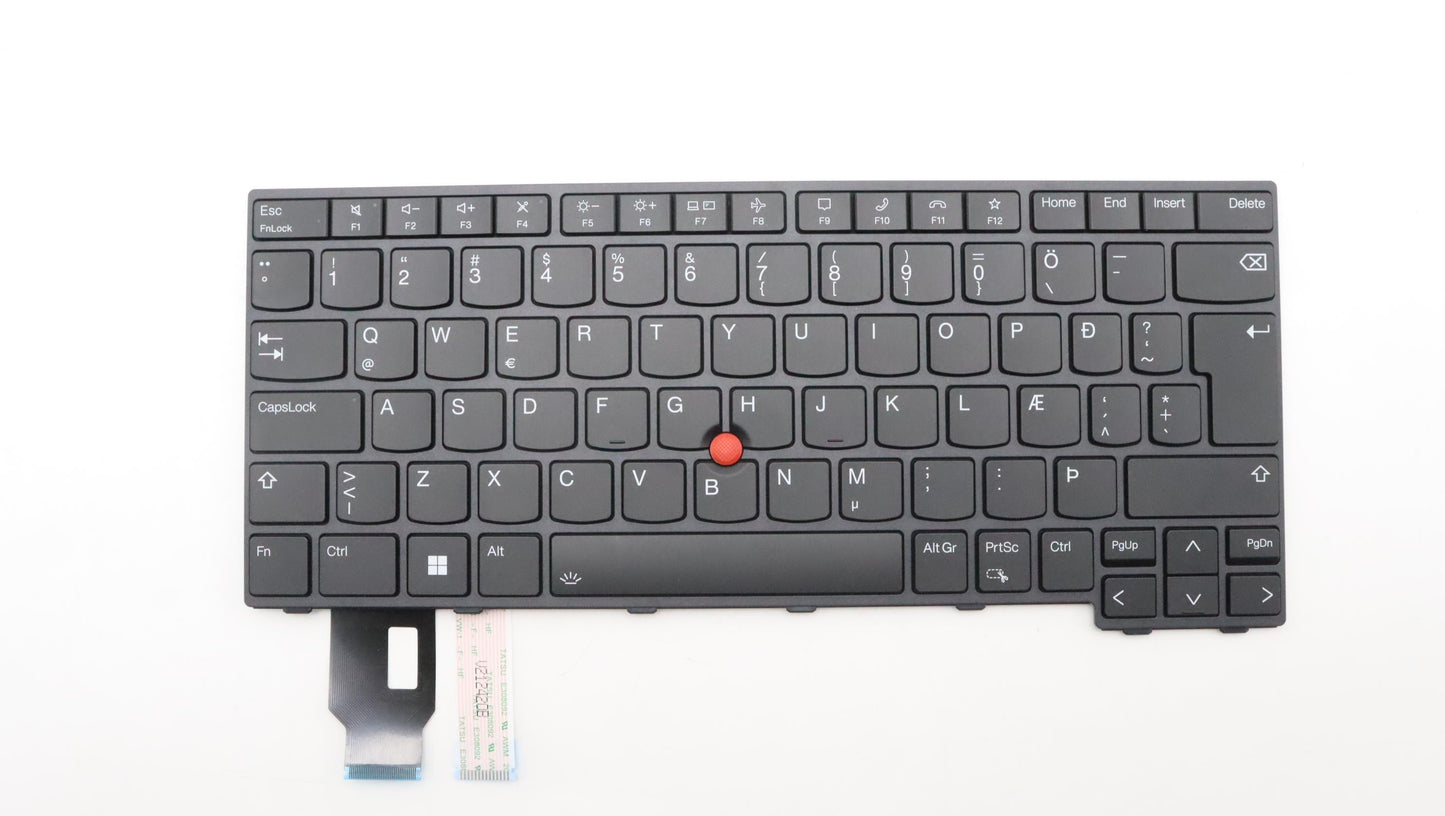 Lenovo Nb_Kyb Cs22 Fl Top,Bk-Bl,Srx,I - 5N21D68175
