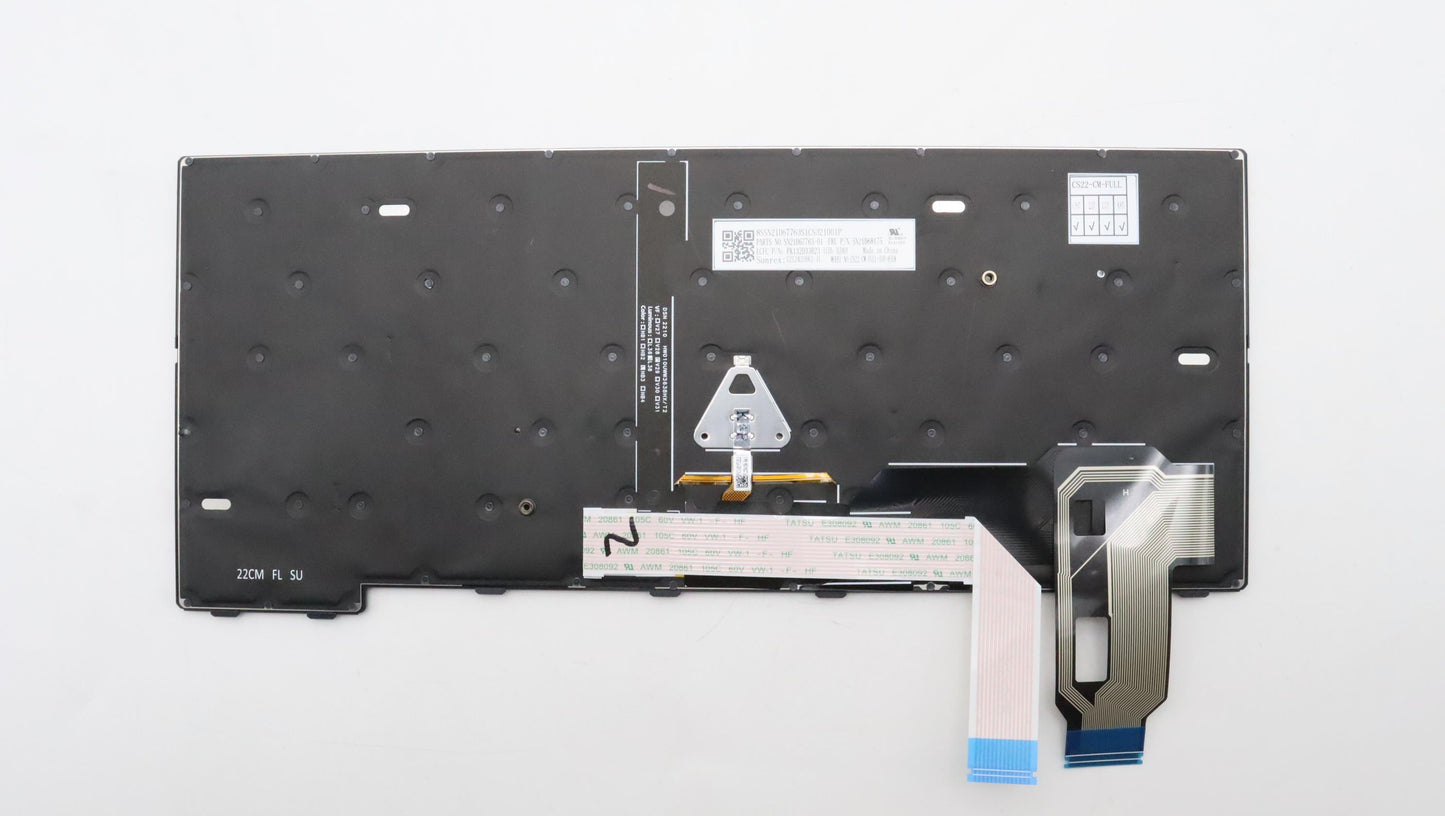 Lenovo Nb_Kyb Cs22 Fl Top,Bk-Bl,Srx,I - 5N21D68175