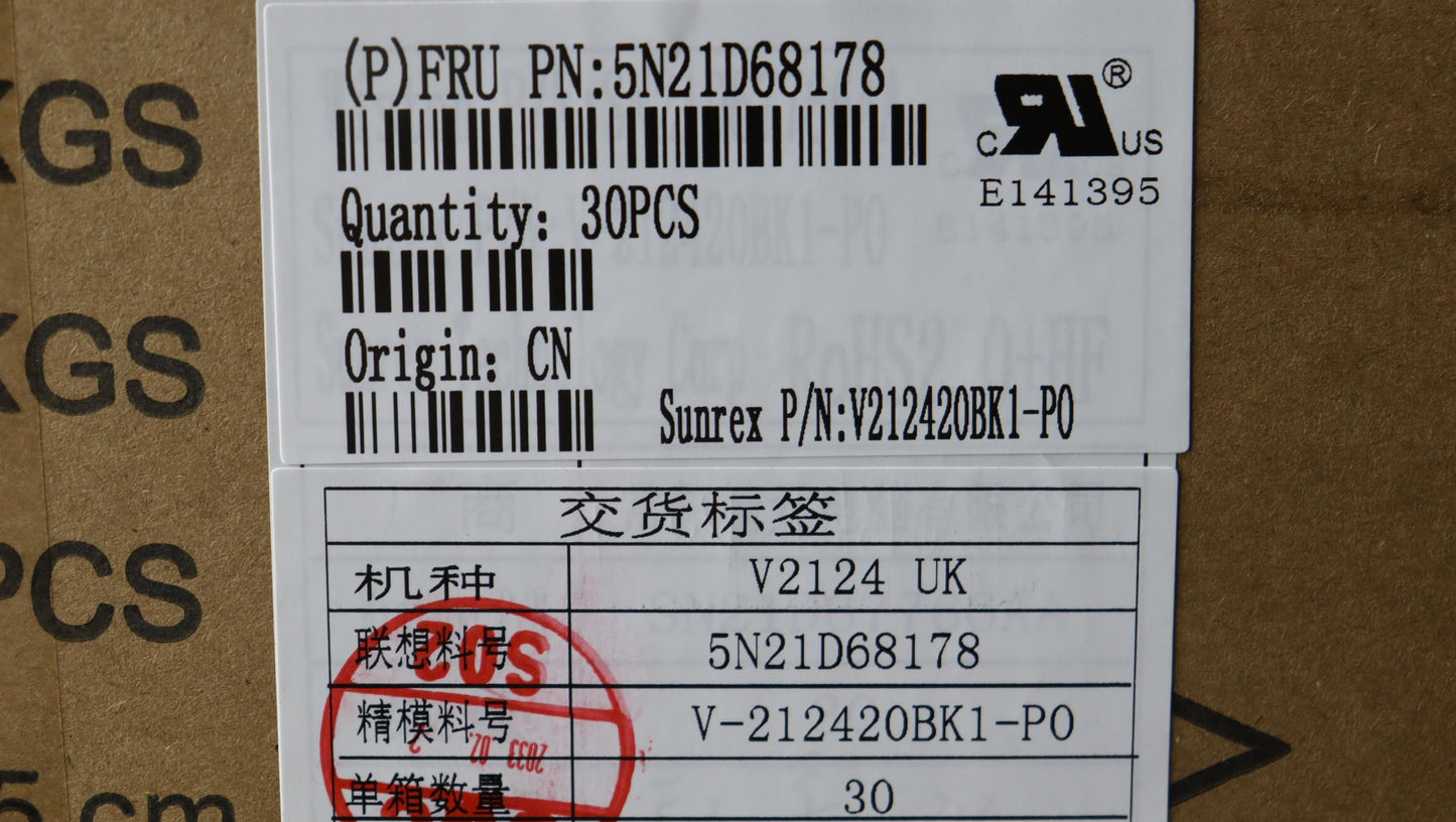 Lenovo Nb_Kyb Cs22 Fl Top,Bk-Bl,Srx,P - 5N21D68178