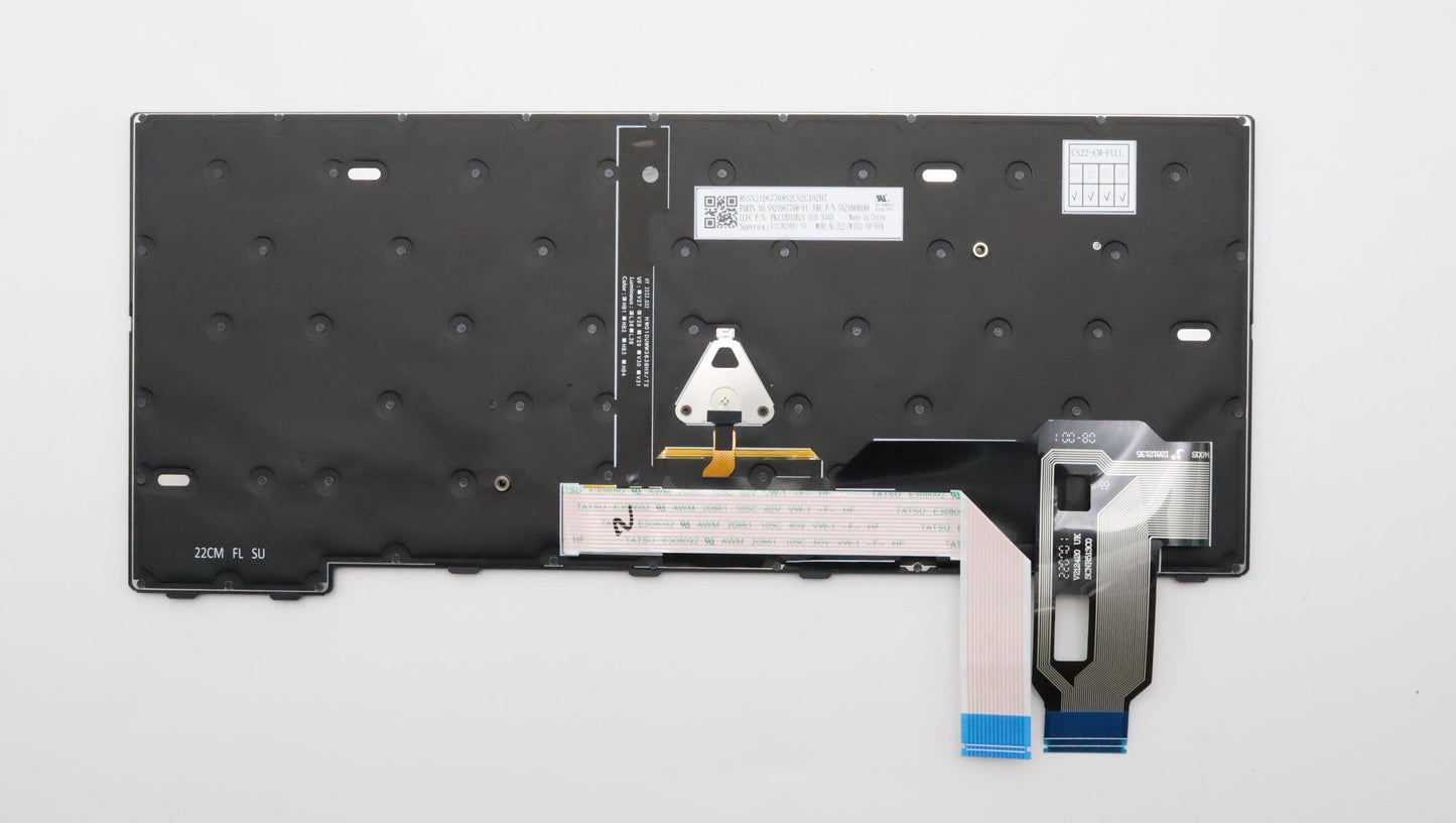 Lenovo Nb_Kyb Cs22 Fl Top,Bk-Bl,Srx,S - 5N21D68180