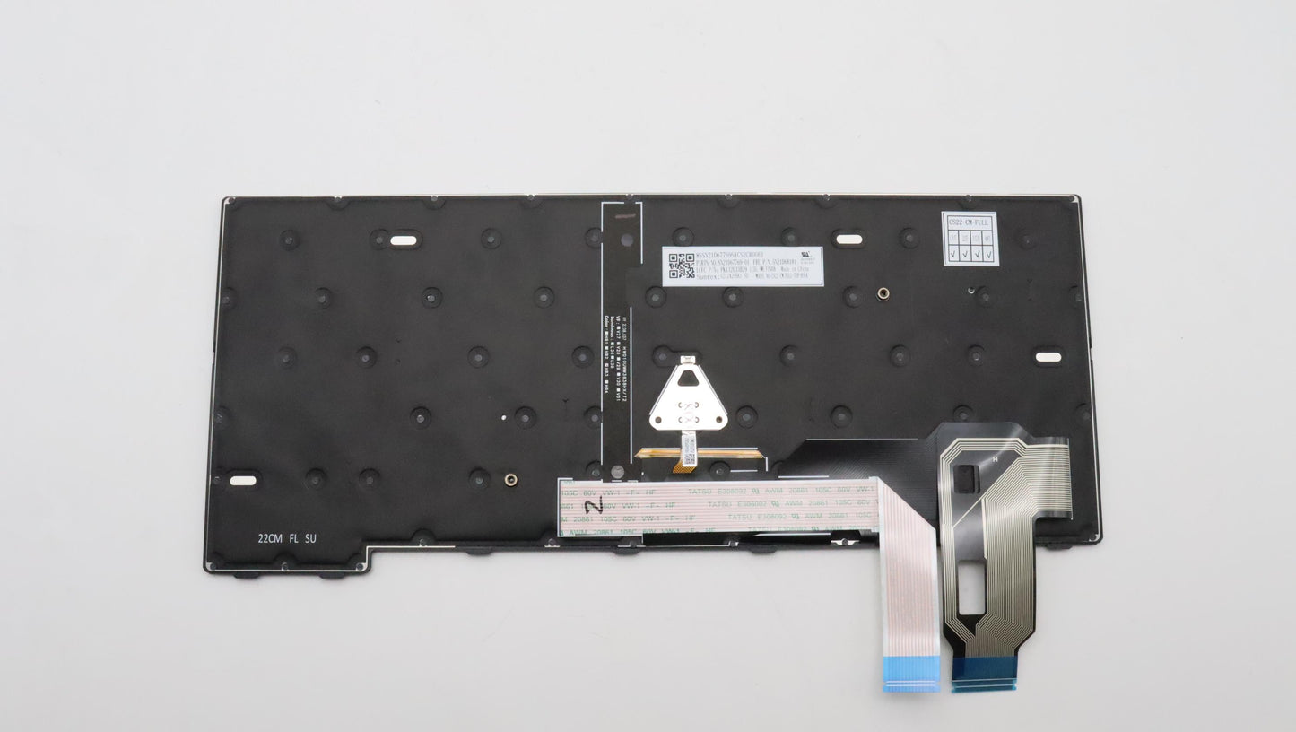 Lenovo Nb_Kyb Cs22 Fl Top,Bk-Bl,Srx,S - 5N21D68181