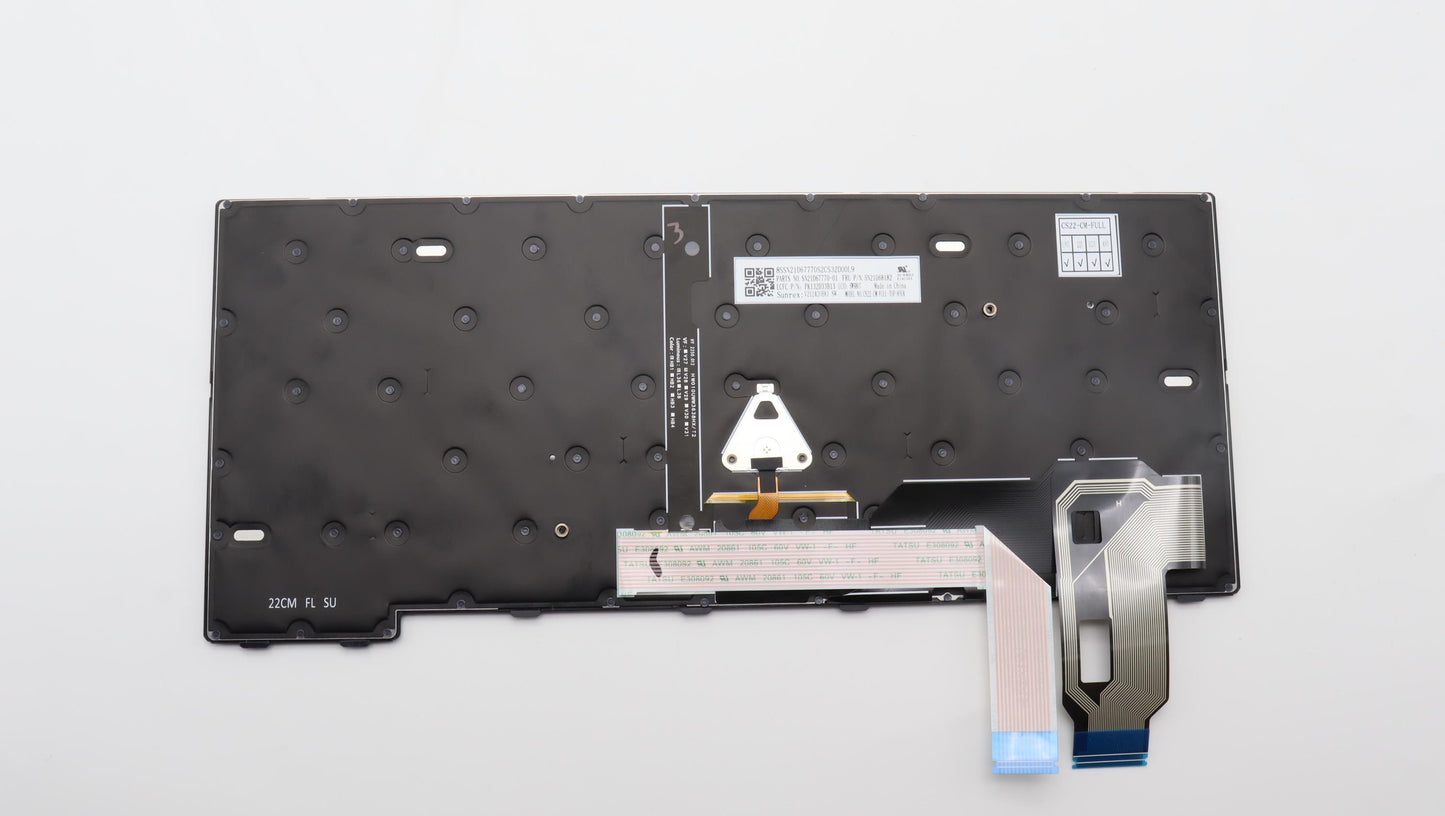 Lenovo Nb_Kyb Cs22 Fl Top,Bk-Bl,Srx,S - 5N21D68182
