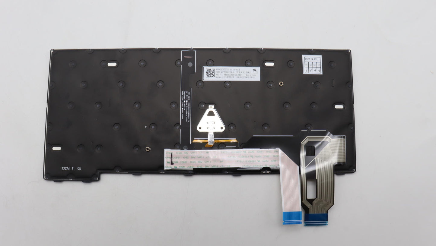 Lenovo Nb_Kyb Cs22 Fl Top,Bk-Bl,Srx,T - 5N21D68183