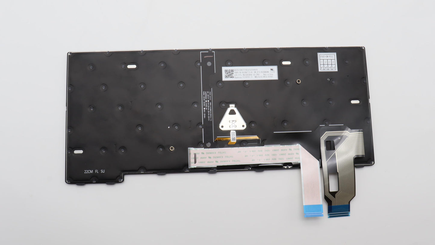 Lenovo Nb_Kyb Cs22 Fl Top,Bk-Bl,Srx,J - 5N21D68186