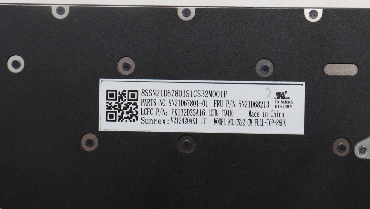 Lenovo Nb_Kyb Cs22 Fl Top,Bk-Nbl,Srx, - 5N21D68213
