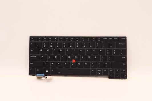 Lenovo Keyboard Internal, USA English, Backlight, Black - 5N21D68234