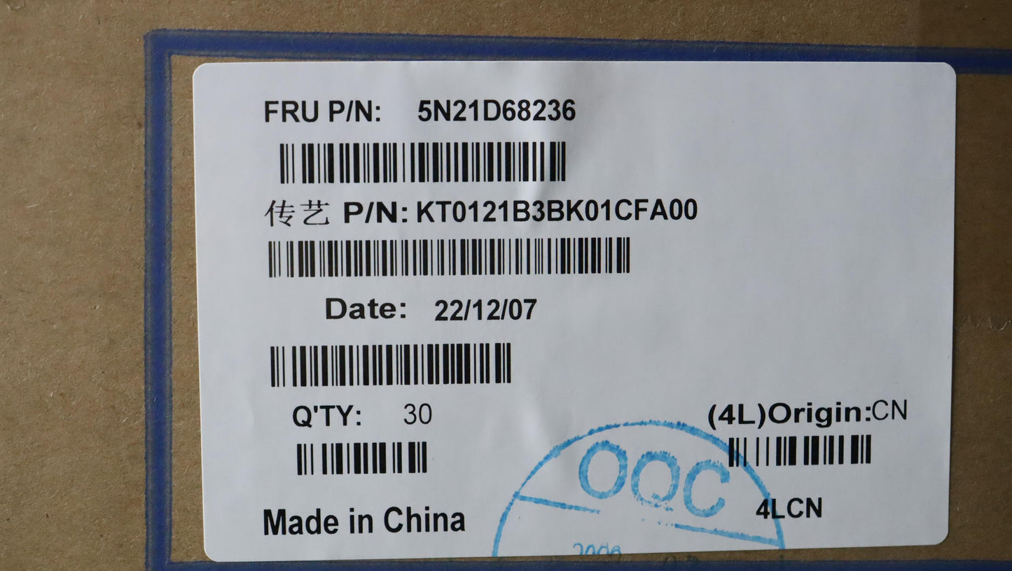 Lenovo - Keyboard Internal, Canadian French 058, BackLight, Black - 5N21D68236