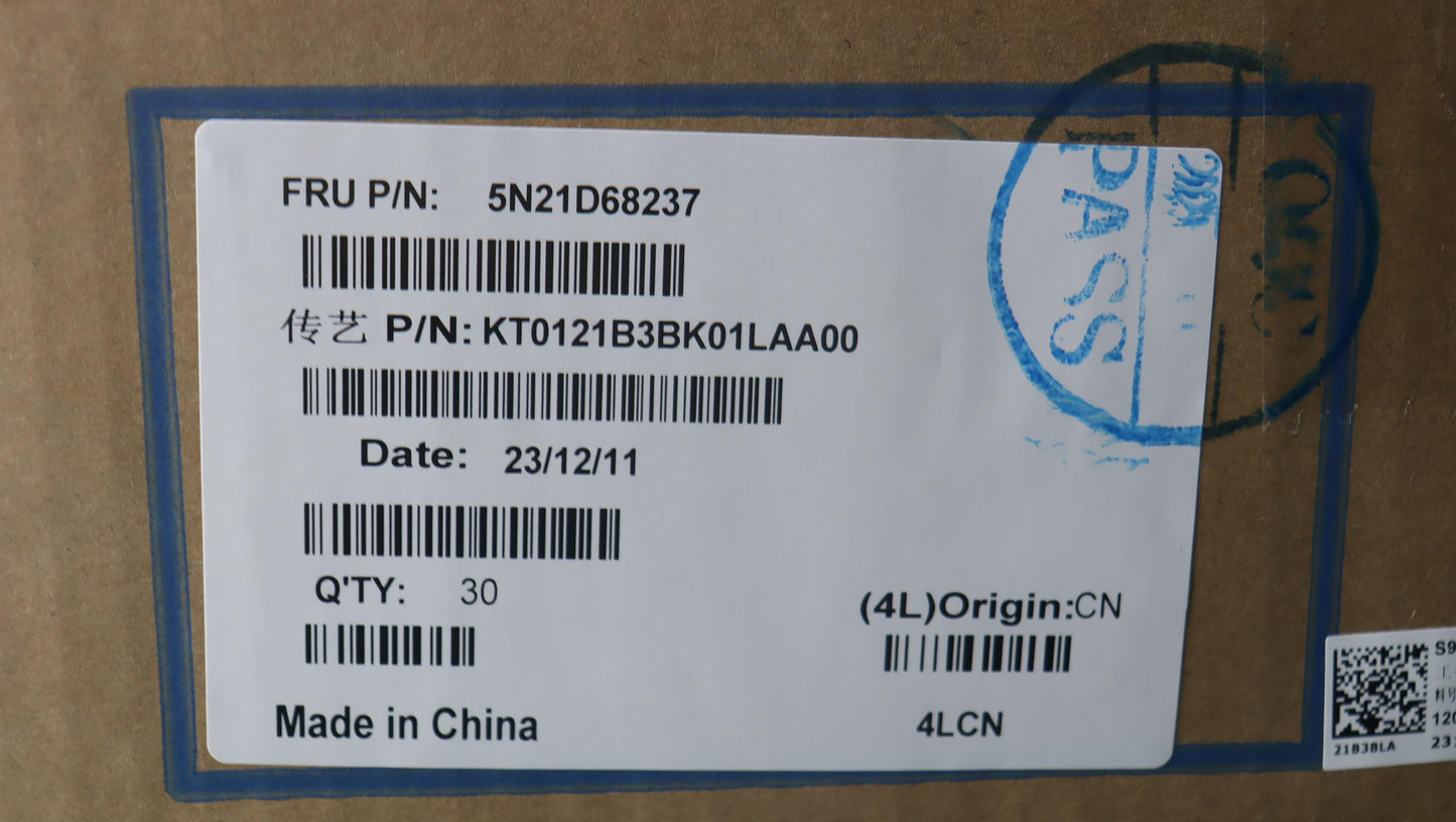 Lenovo Nb_Kyb Cs22 Fl Top,Bk-Bl,Tri,L - 5N21D68237