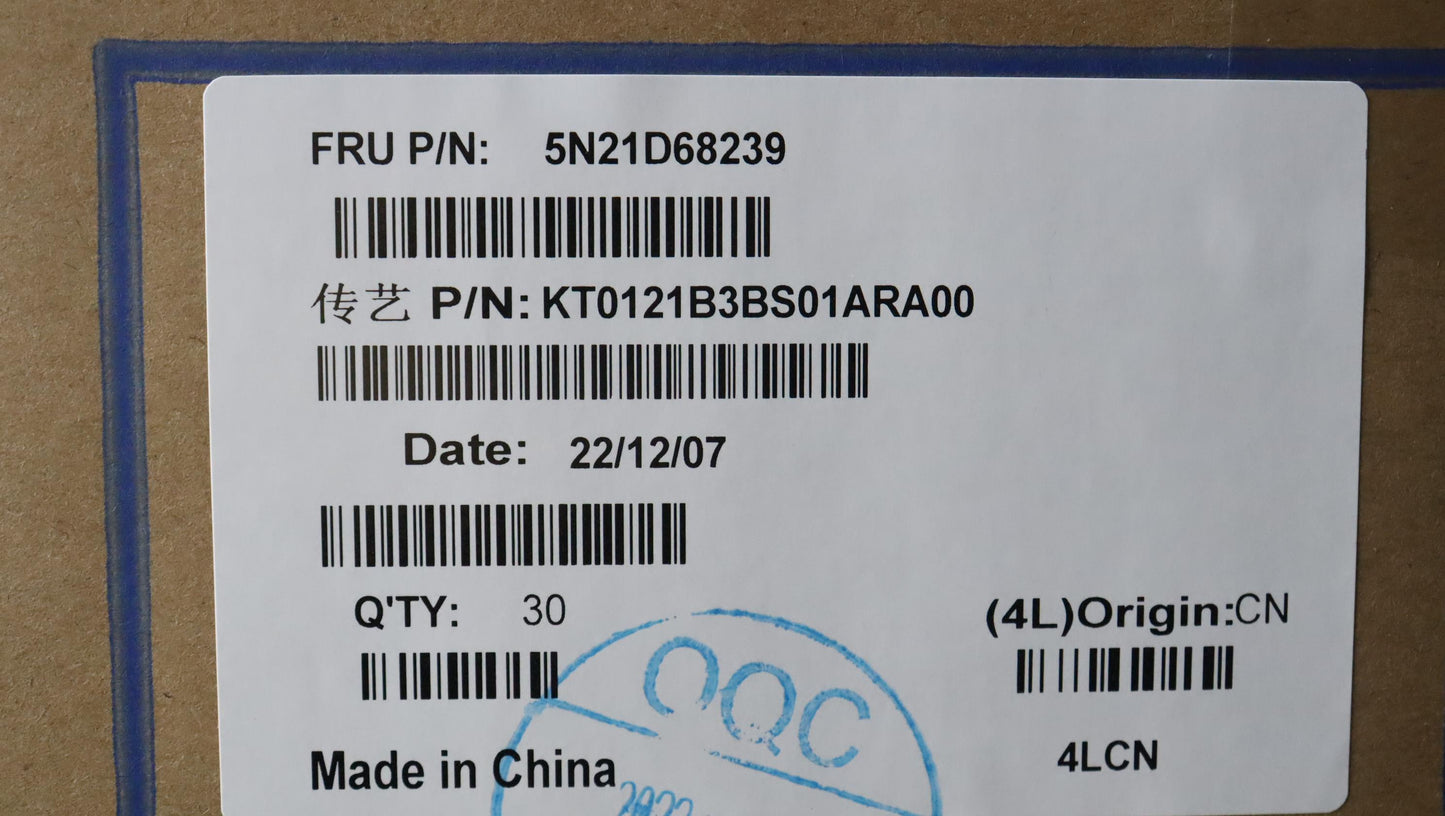 Lenovo Nb_Kyb Cs22 Fl Top,Bk-Bl,Tri,A - 5N21D68239