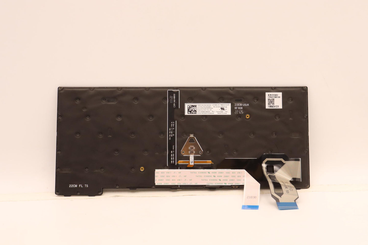 Lenovo Nb_Kyb Cs22 Fl Top,Bk-Bl,Tri,B - 5N21D68240