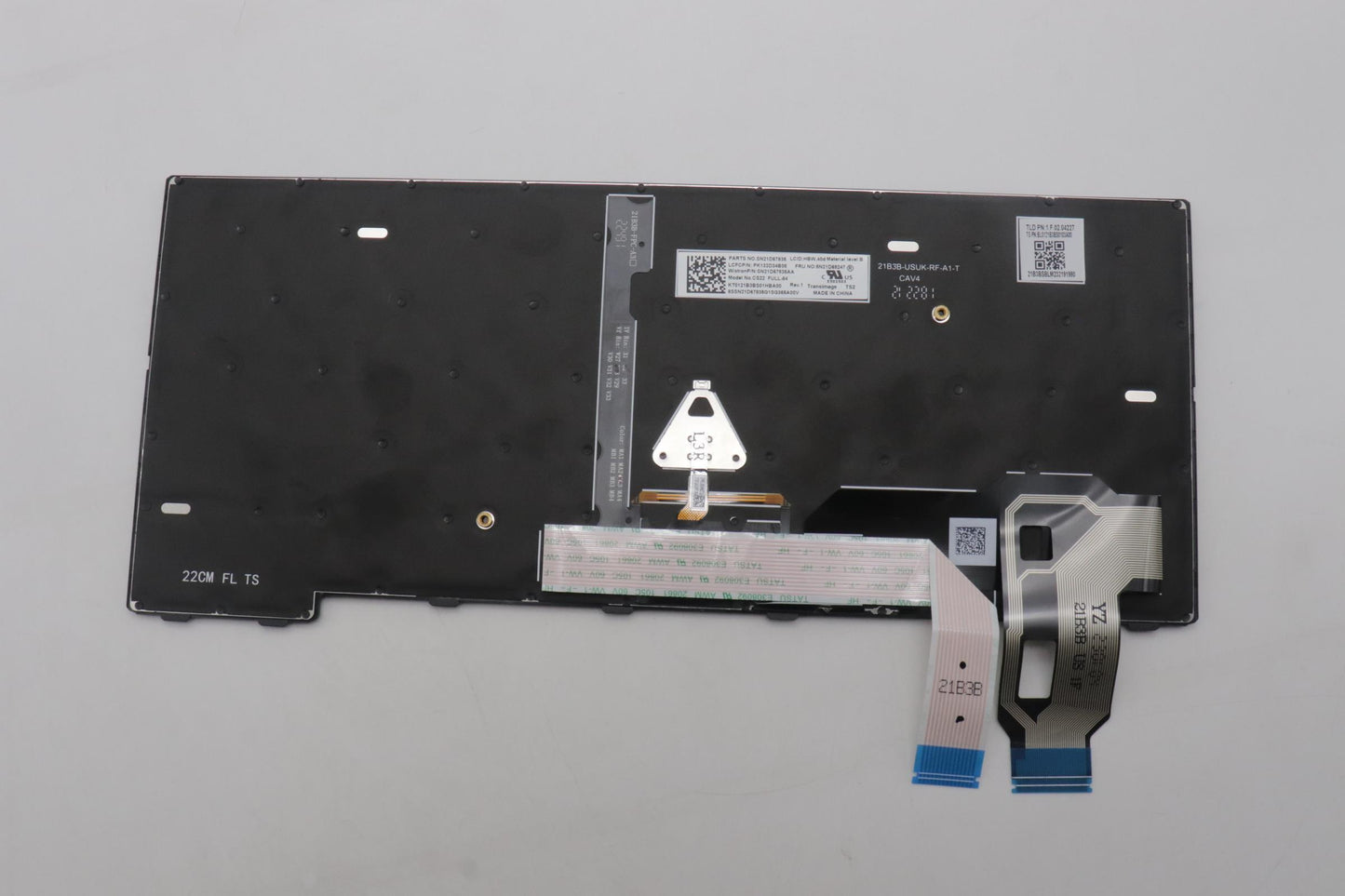 Lenovo Nb_Kyb Cs22 Fl Top,Bk-Bl,Tri,H - 5N21D68247