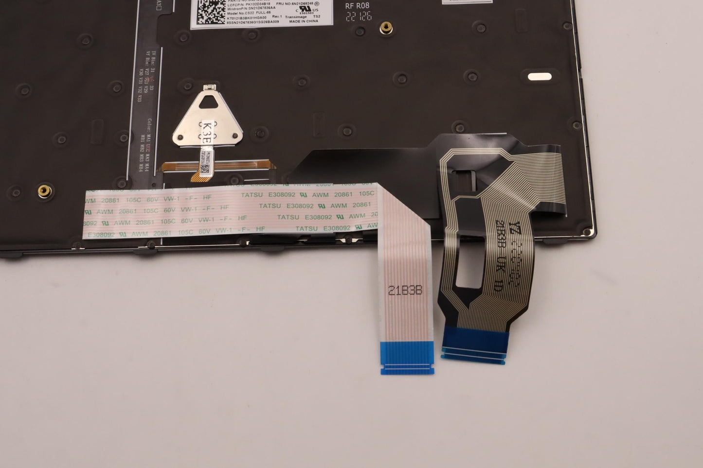 Lenovo Nb_Kyb Cs22 Fl Top,Bk-Bl,Tri,H - 5N21D68248