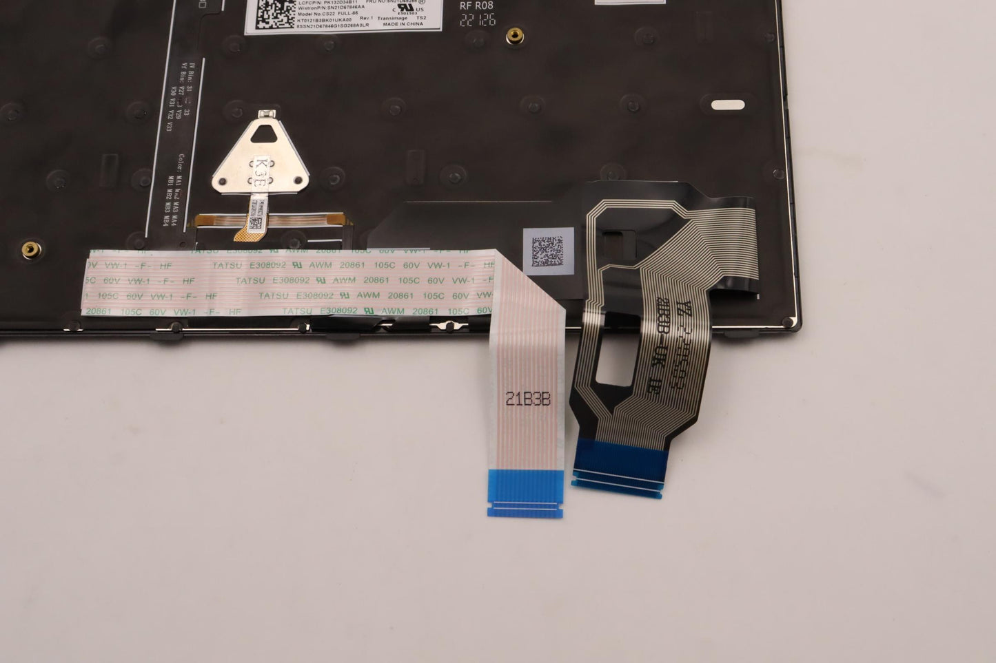 Lenovo Nb_Kyb Cs22 Fl Top,Bk-Bl,Tri,U - 5N21D68258