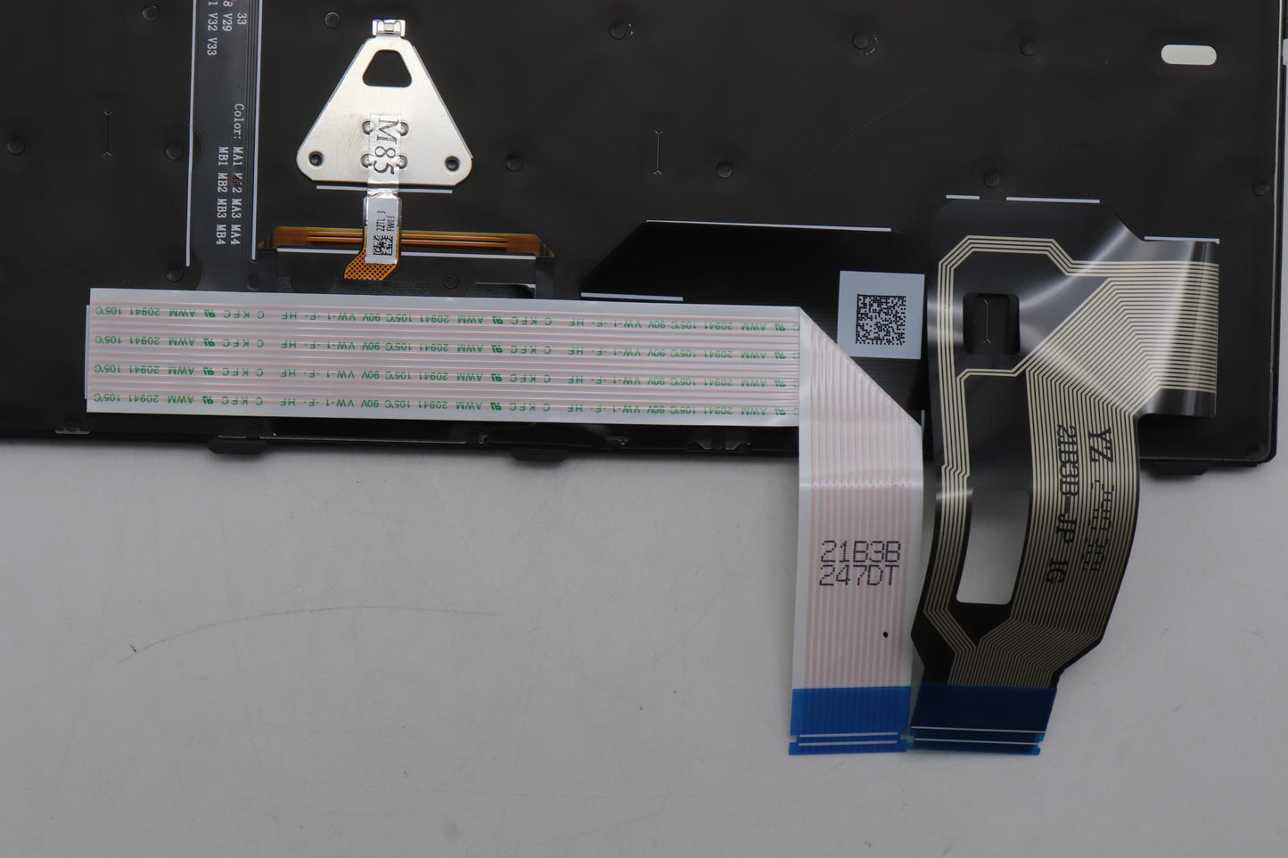 Lenovo Nb_Kyb Cs22 Fl Top,Bk-Bl,Tri,J - 5N21D68260