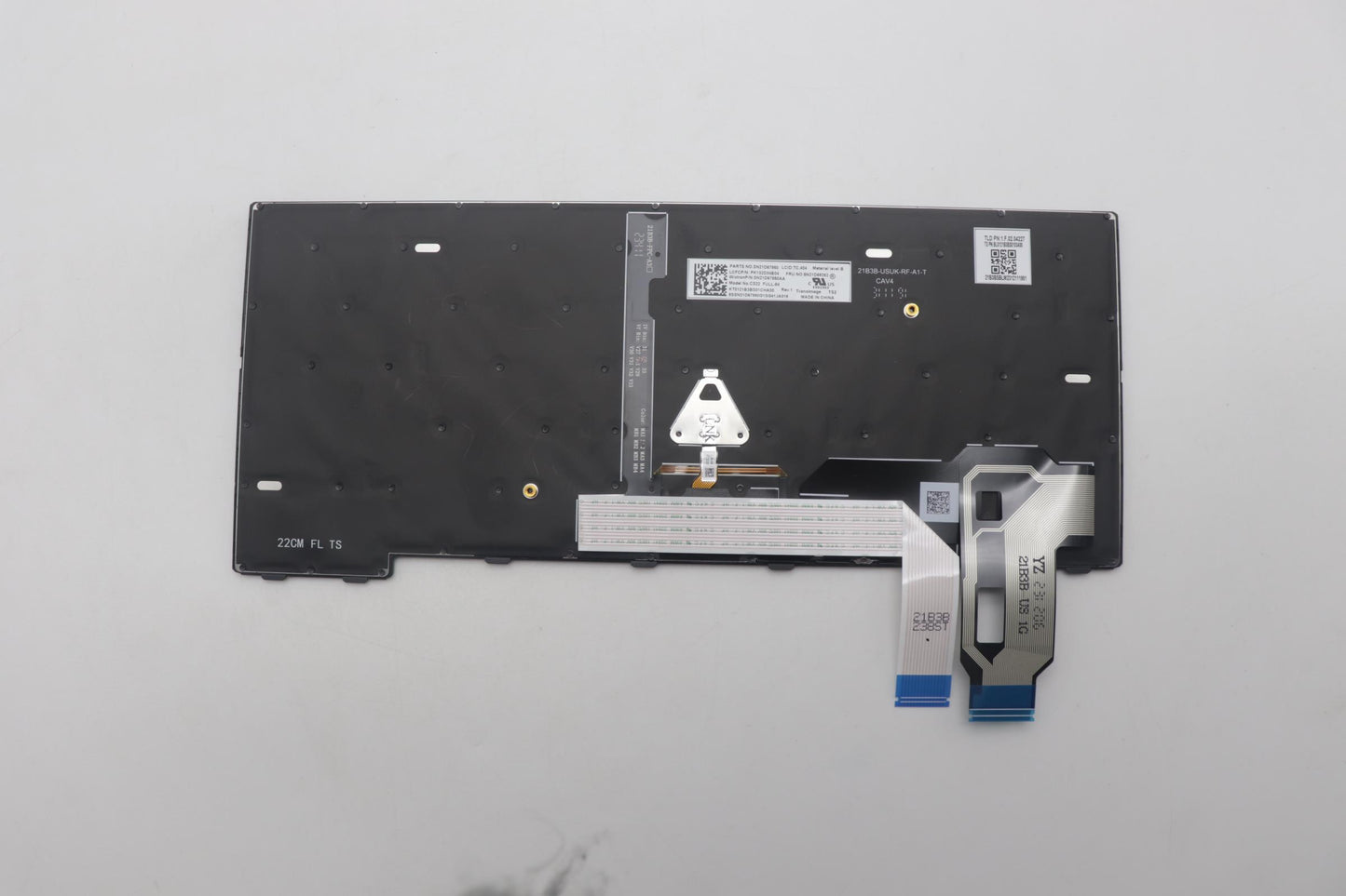 Lenovo Nb_Kyb Cs22 Fl Top,Bk-Bl,Tri,T - 5N21D68262