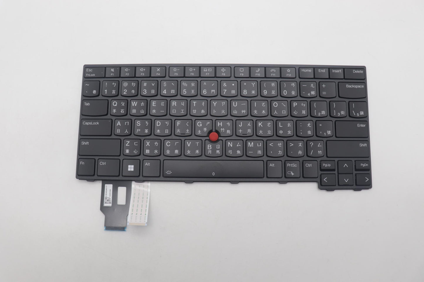 Lenovo Nb_Kyb Cs22 Fl Top,Bk-Bl,Tri,T - 5N21D68262